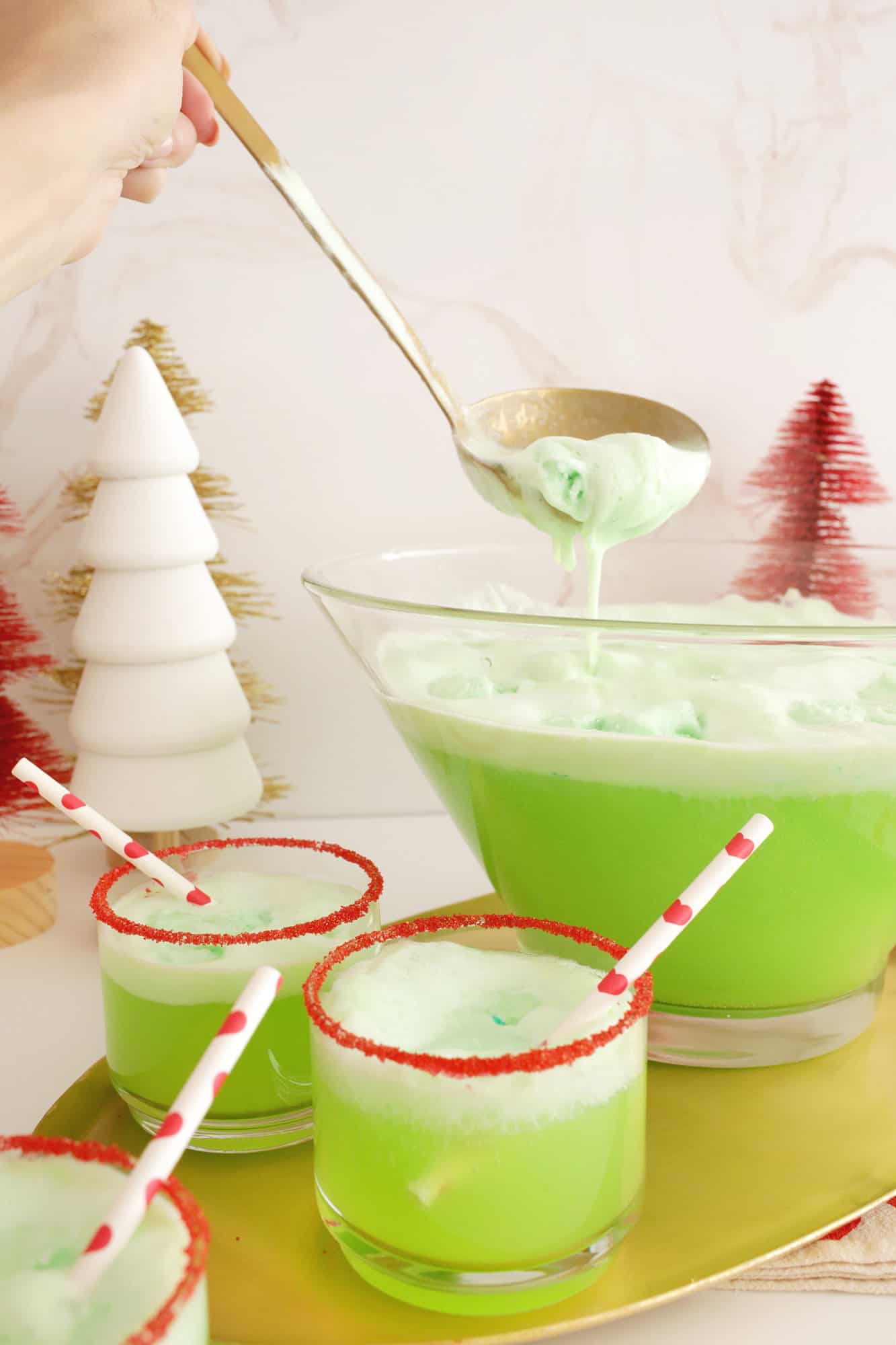 grinch christmas punch
