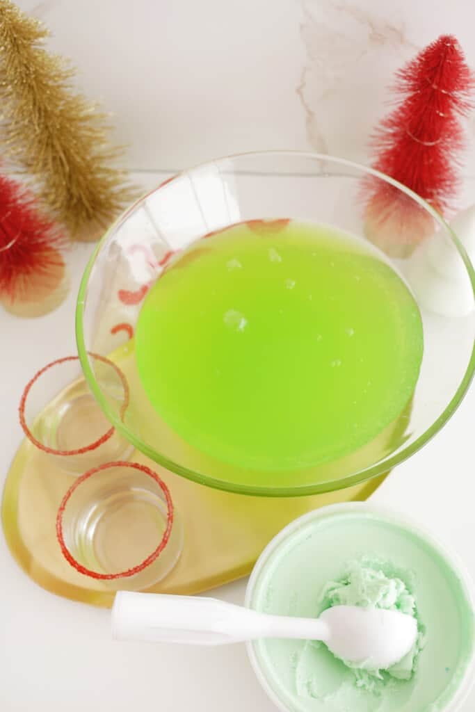 grinch christmas punch